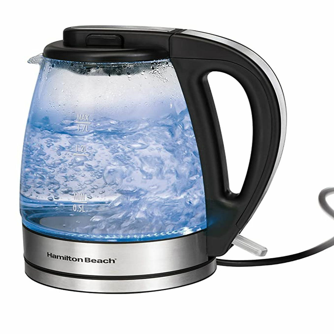 Hamilton Beach 1.7 Liter Glass Kettle, 40865