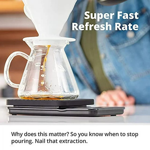 Greater Goods Digital Coffee Scale - for The Pour Over Coffee Maker