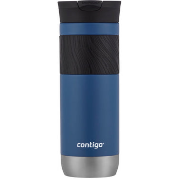 Contigo Byron 2.0 Stainless Steel Travel Mug with SNAPSEAL Lid and Grip Blue Corn, 20 fl oz.