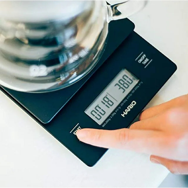 Hario V60 Drip Scale and Timer VSTN-2000B - Black